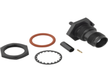 Black Plated Connectors & Adapters