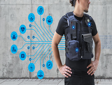 Wearin high-tech connected vest