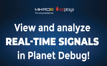 MIKROE NECTO Studio 2.3.0 IDE adds remote signal analysis to remote development and debugging remote signal analysis