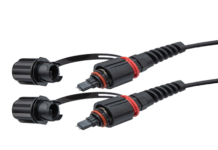 L-com expanded line of IP68, ODVA-Compatible, MPO Fiber Optic, Outdoor Cable Assemblies Outdoor Cable Assemblies