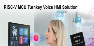 MCU with voice-controlled HMI