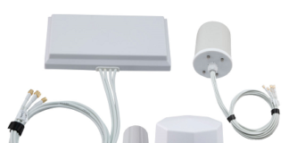 Wi-Fi 6e low-profile Antennas
