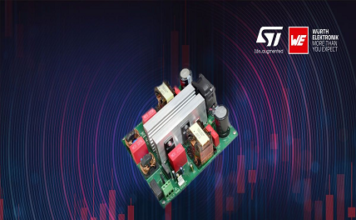 element14 stocks 1kW Analogue Bridgeless PFC Device from ST Microelectronics & Würth Elektronik 1kW Analogue Bridgeless PFC Device