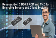 Renesas Clock Drivers for DDR5 DRAM Servers & Client Systems Clock Drivers