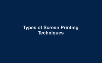 Screen Printing Techniques