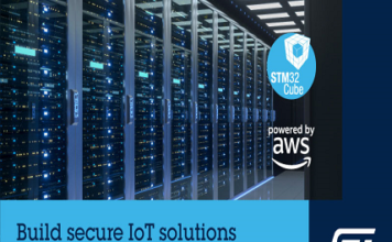 STMicroelectronics  releases secure software for STM32-powered edge devices connecting to AWS IoT Core software to STM32