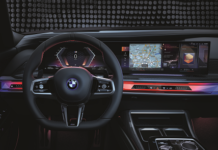 Interior of the BMW 7 Series