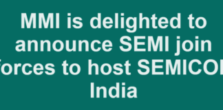 MMI is delighted to announce SEMI join forces to host SEMICON India.