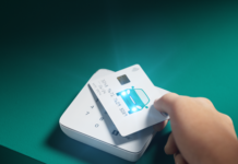 SECORA Pay security solution “lights up” payment cards with LEDs
