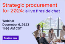 Strategic Procurement for 2024 A Live Fireside Chat