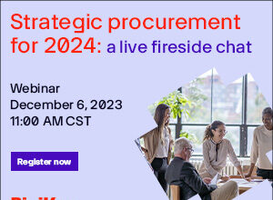 Strategic Procurement for 2024 A Live Fireside Chat