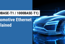 Automotive Ethernet (100BASE-T1 / 1000BASE-T1) Explained