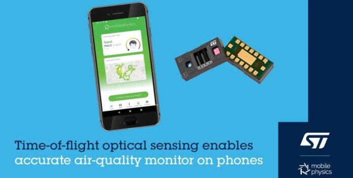 EnviroMeter for accurate air-quality monitoring on smartphones