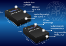 Ultra-Compact QFN SMT DC/DCs Provide up to 6A Ultra Compact QFN SMT DC DCs