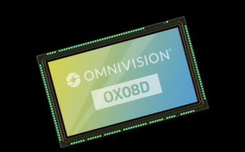 OX08D10 8-megapixel CMOS image sensor