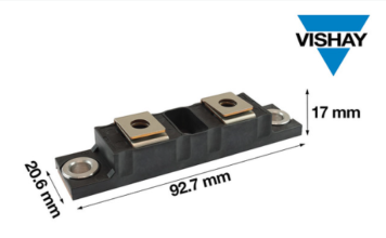 Vishay FRED Pt 500A Ultrafast Soft Recovery Diode Modules in TO-244 Gen III Package FRED Pt® 500 A Ultrafast Soft Recovery Diode