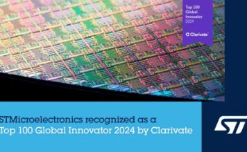 STMicroelectronics Recognized as Top 100 Global Innovator 2024 Top 100 Global Innovator 2024