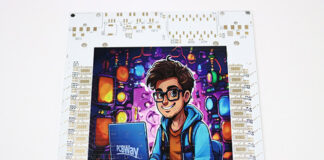 color PCB UV Printing from PCBWAY