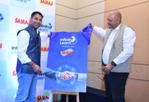 Infinity Learn partners with Sahaj. Left - Ujjwal Singh (Founding CEO Infinity Learn by Sri Chaitanya) Right - Rishi Raj Singh (COO, Strategy and Operations Sahaj)