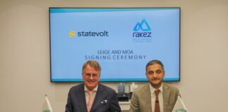 Satevolt lease signing ceremony