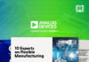 Mouser Electronics and Analog Devices Deliver Expert Perspectives on Flexible Manufacturing in New eBook