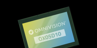 OX05D10 is a high–dynamic range image sensor with TheiaCel technology