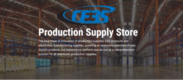 CE3S reopens Production Supply Store