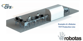 Robotas THT Line