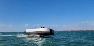 Vessev's Electric Foiling Ferry Conquers Waves in Early Testing