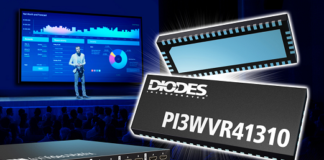PI3WVR41310, a 13.5Gbps high-speed video switch