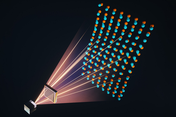A new method could help models predict a material's thermal properties, such as by revealing the dynamics of atoms in crystals, as illustrated here. materials informatics