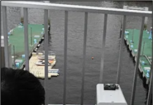 Demonstration experiment in Tokyo Bay