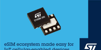 Industry-first embedded SIM from STMicroelectronics