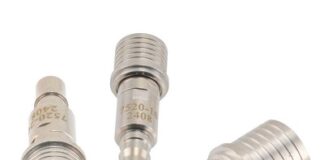 RF fixed attenuators with QMA connectors
