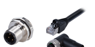 CUI Devices Adds M12 D-Coded Models to Circular Connectors and Cables Product Lines