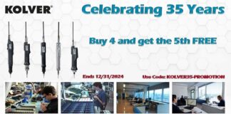 Q Source Announces Kolver’s 35th Anniversary Promotion