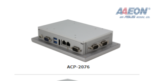 AAEON’s new ACP-2106 and ACP-2076 Multi-Touch Panel PCs