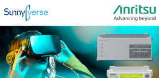Sunnyverse Selects Anritsu's Measurement Products
