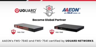 AAEON Partners with UGUARD NETWORKS