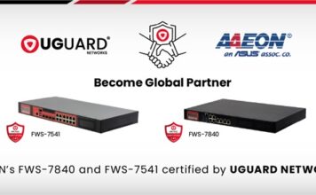 AAEON Partners with UGUARD NETWORKS