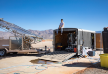 Solar-powered desalination system requires no extra batteries desalination system