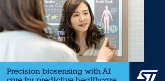ST1VAFE3BX Advanced Biosensing Chip for Next-Generation Healthcare and Fitness Wearables