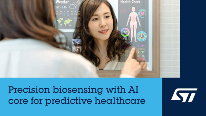 ST1VAFE3BX Advanced Biosensing Chip for Next-Generation Healthcare and Fitness Wearables