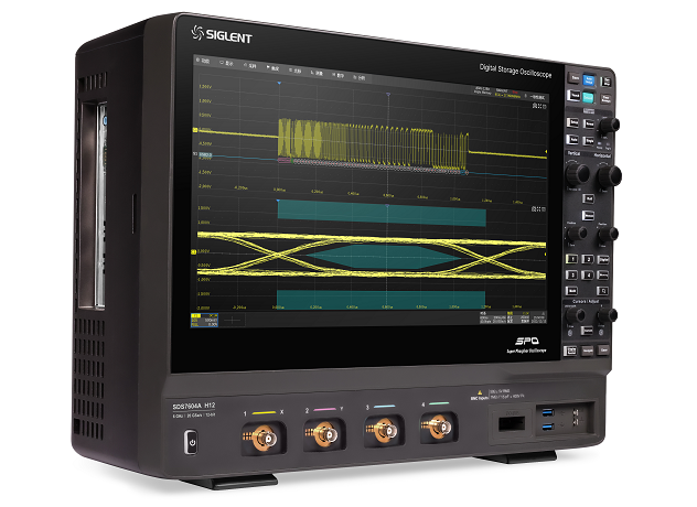 Saelig Debuts Siglent SDS7604A H12 6GHz 4-Channel HD Oscilloscope Siglent SDS7604A H12 6GHz 4-Channel HD Oscilloscope