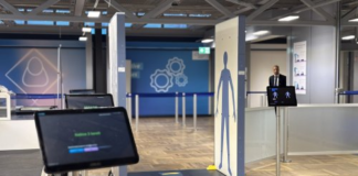 advanced passenger scanners from Rohde & Schwarz at Frankfurt Airport security checkpoints