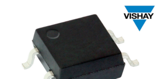 1 Form A Solid-State Relay with 600 V Load Voltage and 3750 VRMS Isolation in SOP-4 Package