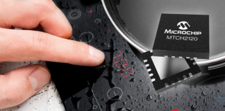MTCH2120 touch controller