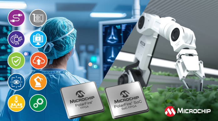 Microchip Expands PolarFire FPGA and SoC Solution Stacks with New Offerings for Medical Imaging and Smart Robotics PolarFire FPGA & SoC Solution Stacks