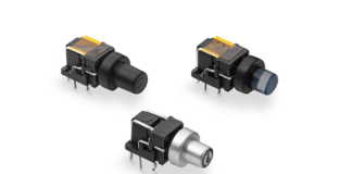Littelfuse Launches EITS Series Right-Angle Illuminated Tactile Switches