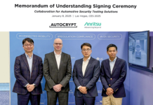 Anritsu and AUTOCRYPT Partner at CES 2025 to Advance Automotive security Testing